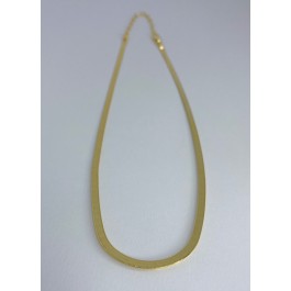 925 Ayar İtalyan Ezme Zincir Kolye