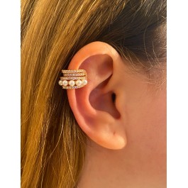 İnci Detaylı Earcuff