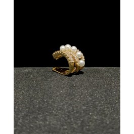 İnci Detaylı Earcuff