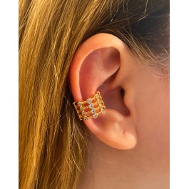 Taş Detaylı Earcuff