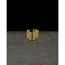 Taş Detaylı Earcuff