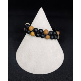 Boncuklu Örgü Erkek Bileklik