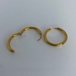 Gold İnce Halka Küpe